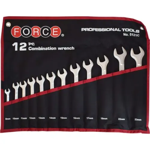 Force 12pc Combination Wrench Set