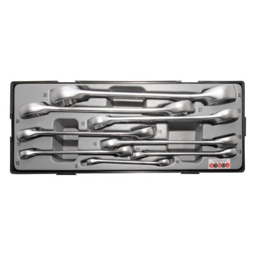 Force 8pc Flare Nut Wrench Set