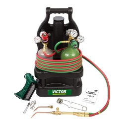 Victor Welding Gas Cutting and Brazing Set With Gas Cylinder